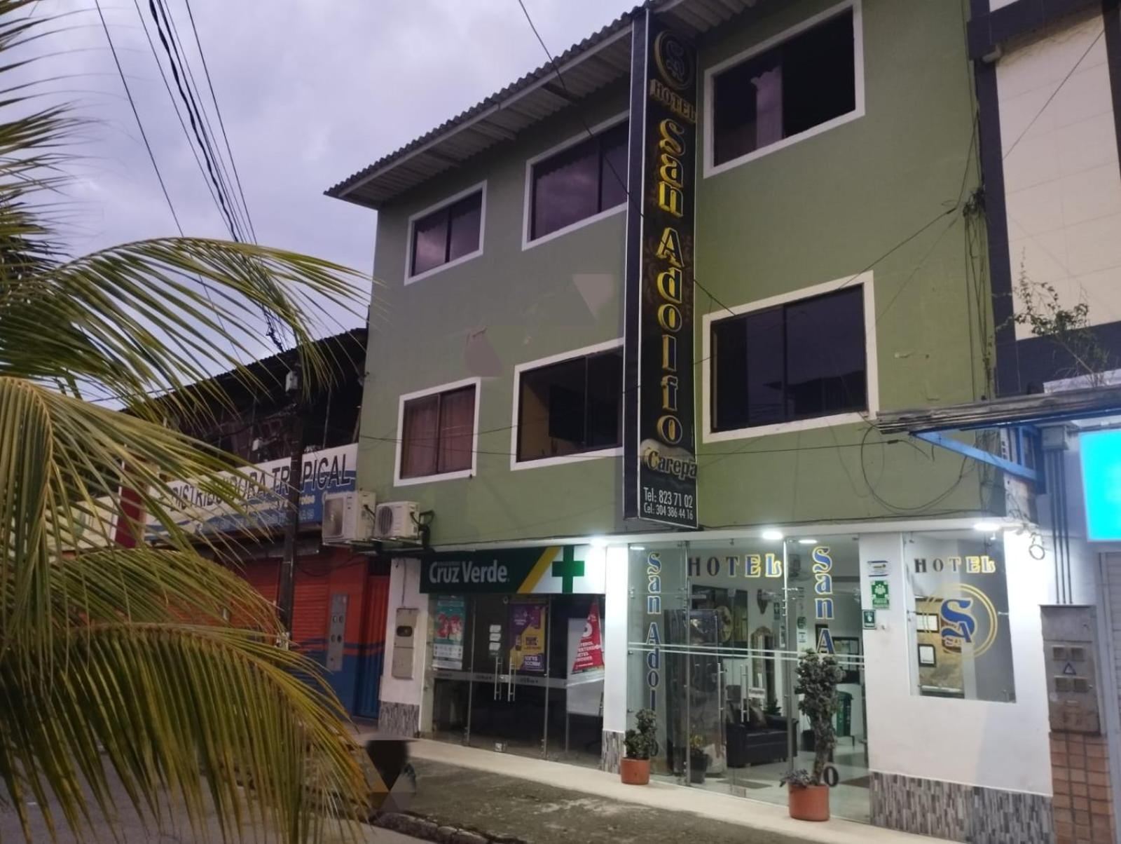 Hotel San Adolfo Carepa Exterior foto